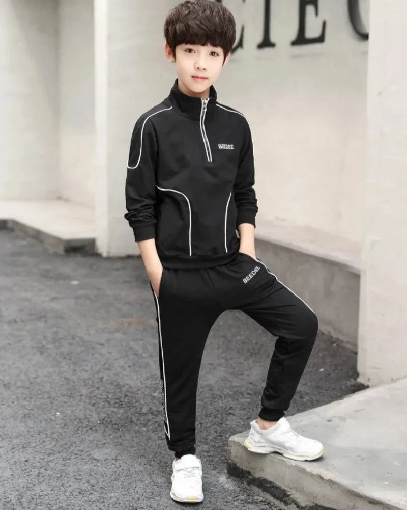 Coat Set Sweatshirt Exercise Boy´s Clothing Children's 7 12 Years Clothes 11 Kids Winter Autumn Sets Boys Outfit Suit Wear Boy's GlowCart