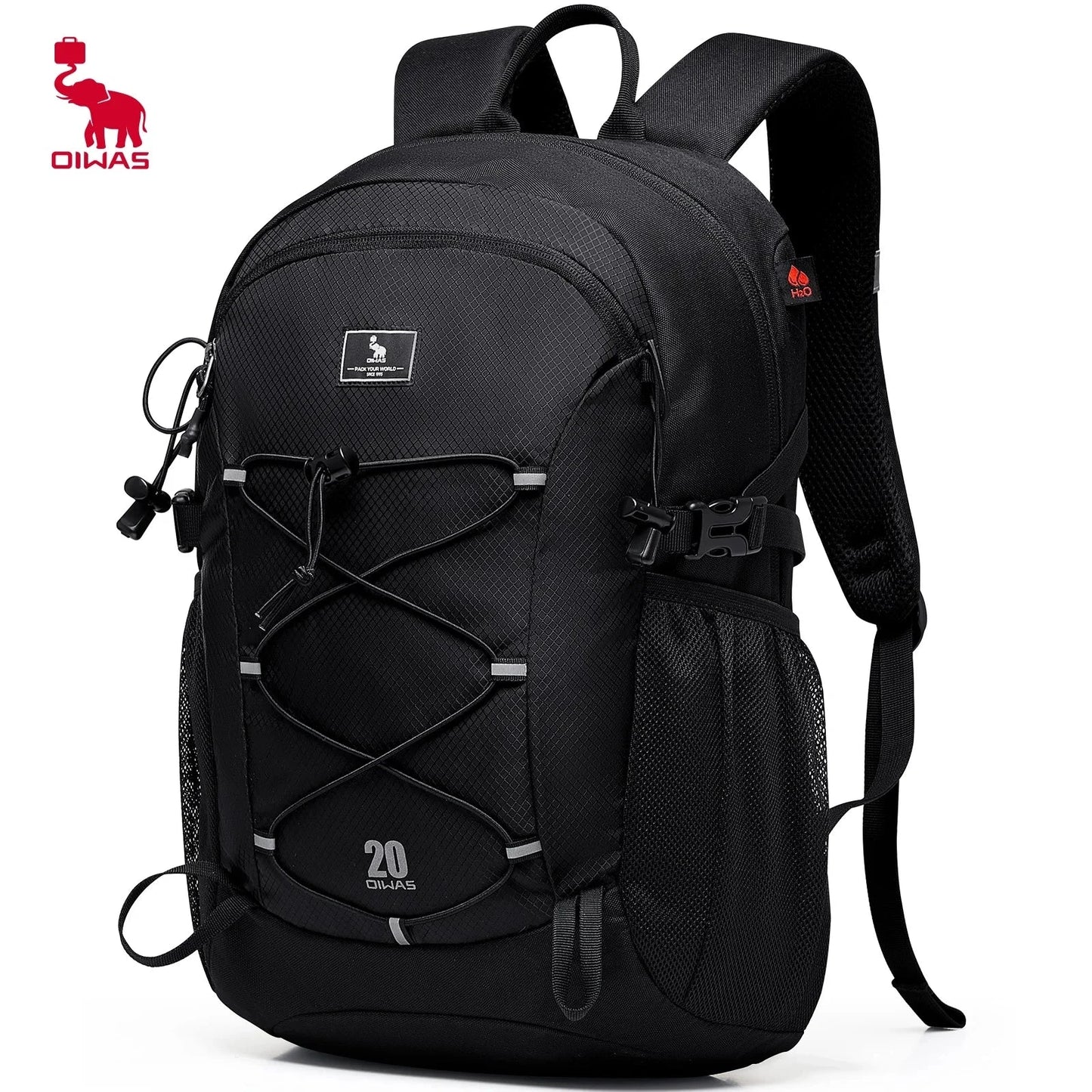 OIWAS 20L Outdoor Mountaineering Backpacks Waterproof Hiking GlowCart