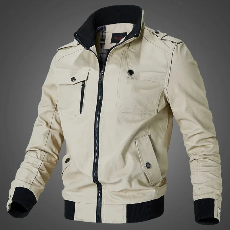 2025 New Spring Autumn Brand Fashion Men's Jacket Casual GlowCart