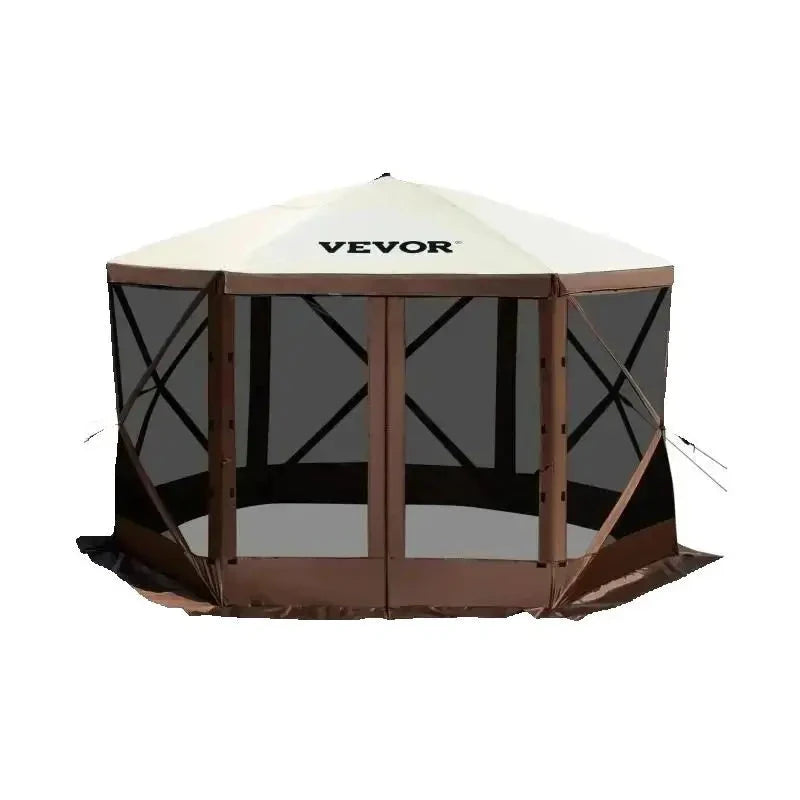SucceBuy Pop-up Camping Gazebo Camping Canopy Shelter 6 GlowCart