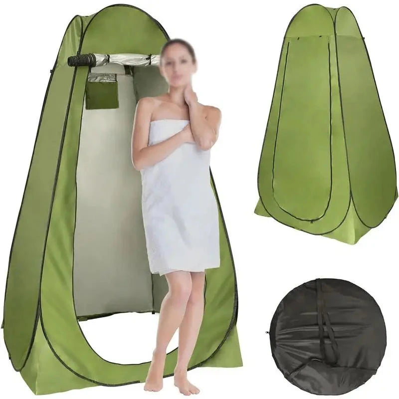 Portable Outdoor Camping Tent Shower Tent Bath Fitting Room GlowCart