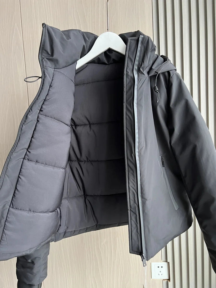 ETJ 2025 Autumn/Winter New  women's short imitation wind GlowCart