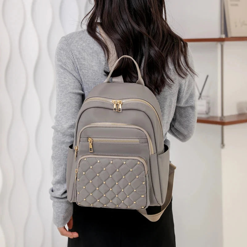 Fashion Backpacks Women High Quality Nylon Backpack Female GlowCart