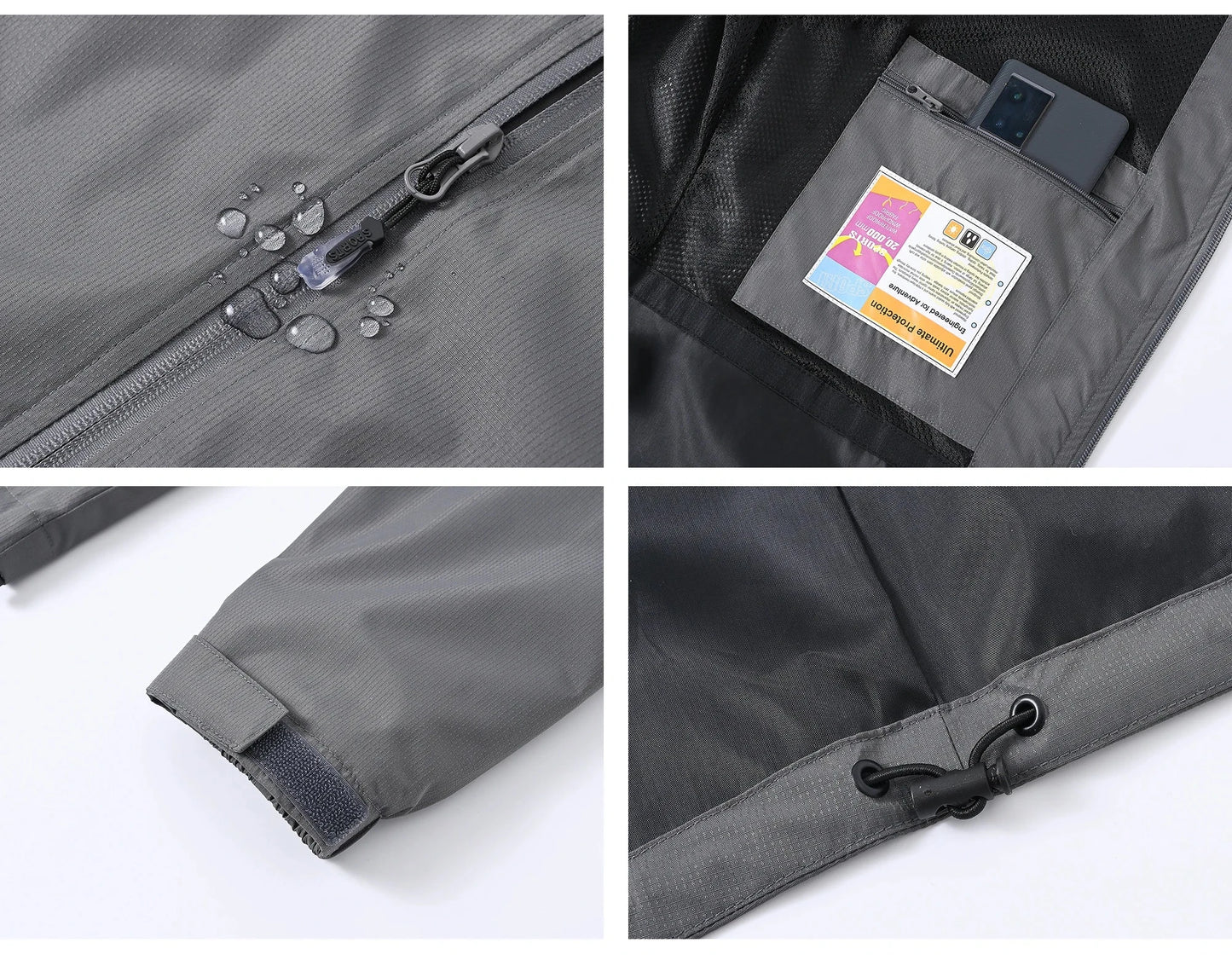 Summer Women's Outdoor Climbing Jacket, Waterproof Jacket GlowCart