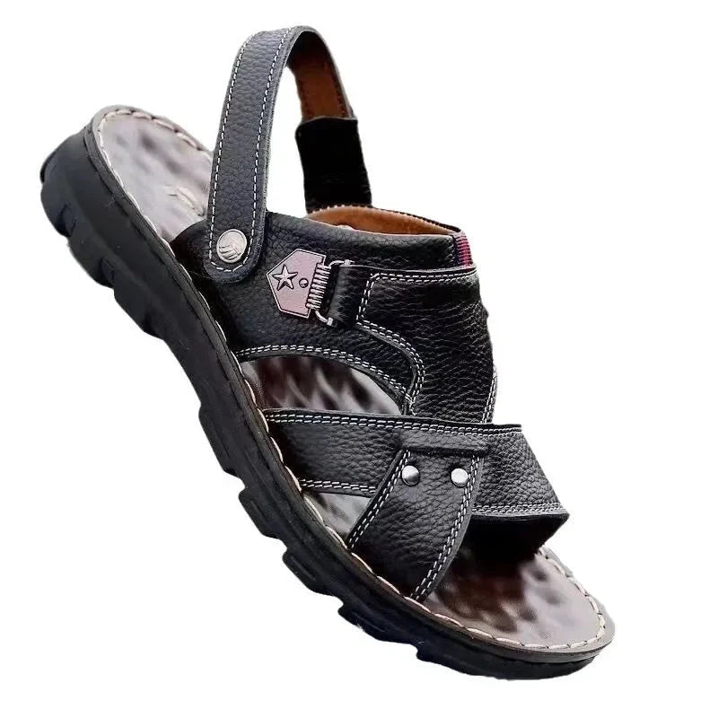 Summer Men's Sandals Soft Bottom Anti-Slip Slippers Casual GlowCart