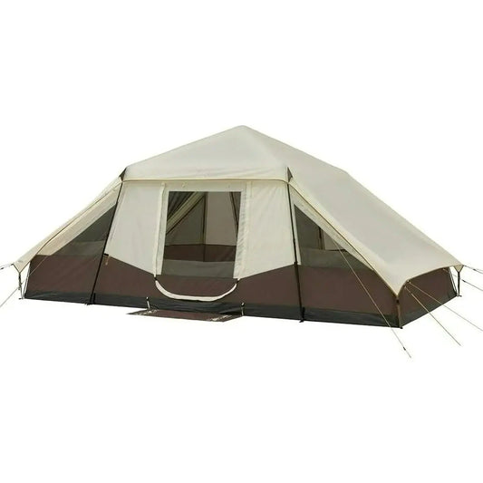 W_Instant Cabin Tent with LED Lights | Large Family Lighted GlowCart