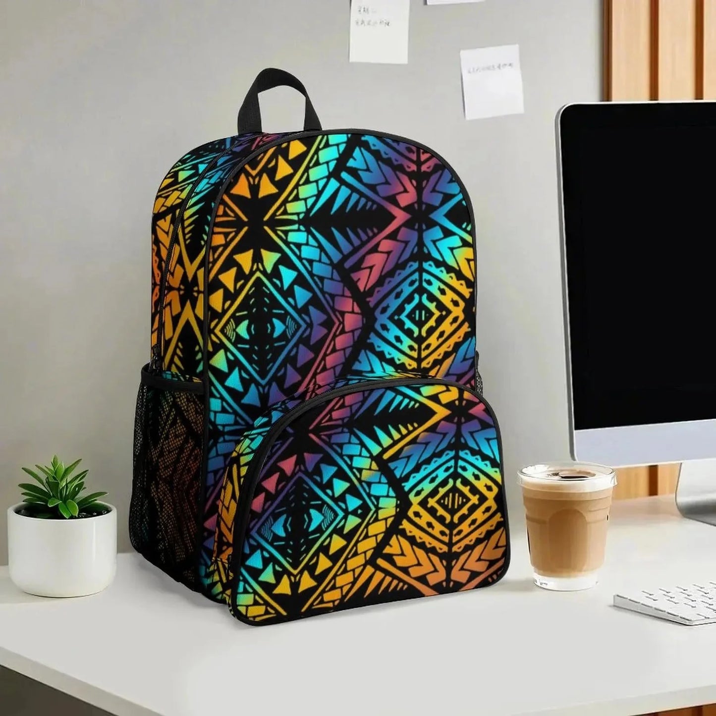 Customized Large-Capacity Backpacks With Schoolbag Patterns GlowCart