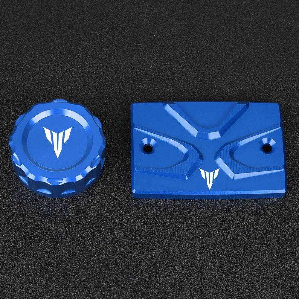 Motorcycle Rear Brake Fluid Reservoir Cap Oil Cup for Yamaha MT07 FZ07 MT 07 MT03 MT25 MT09 FZ09 MT 09 MT10 MT-10 MT01 MT-01 03 GlowCart