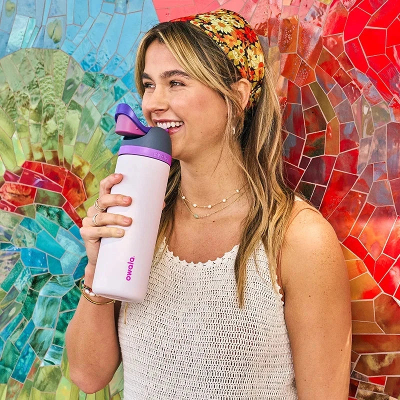 24OZ/32OZ Owala Stainless Steel Vacuum Insulated Sports GlowCart