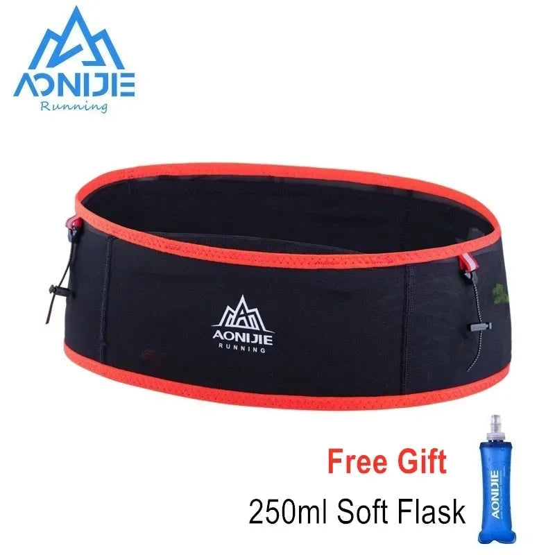 AONIJIE Running Waist Bag Men Women Trail Running Belt Hydration Waist Pack Phone Holder For Gym Fitness Jogging Marathon W938S GlowCart