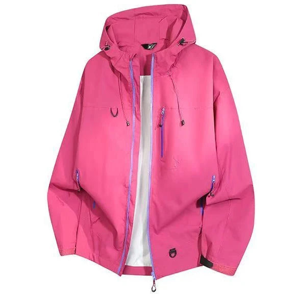 Autumn Men's Rain Jacket Lightweight Windbreaker Coats with GlowCart