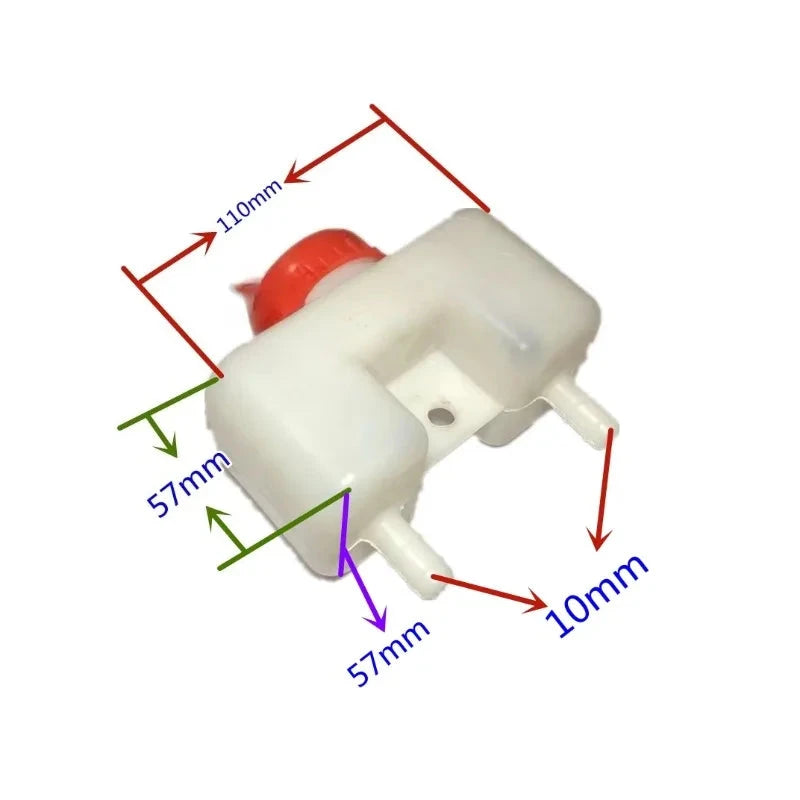 Brake Fluid Reservoir For Brake and Clutch Fluid Truck Electric Tricycle Agricultural Vehicle Braking liquid Bottle 1PC GlowCart