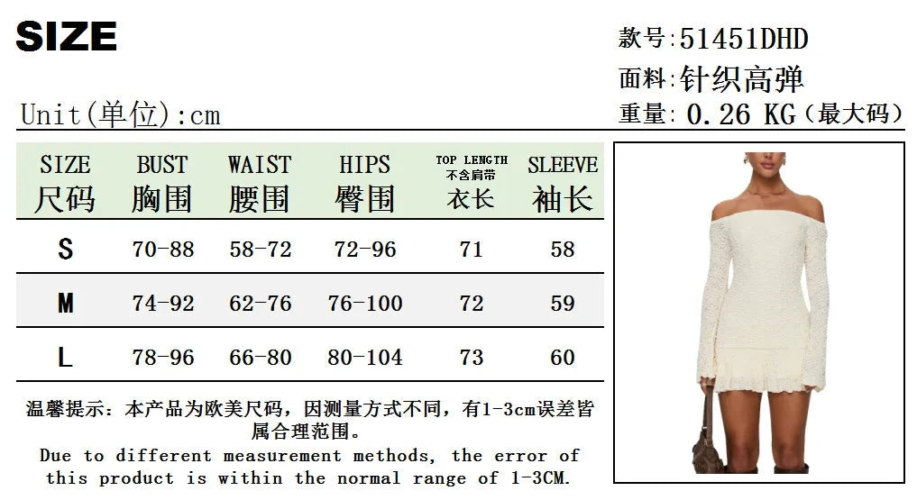 Nibber Temperament Women Dress One Shoulder Ruffles 3d GlowCart