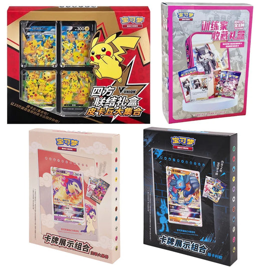 Genuine Pokemon Quartet Coupling V-UNION Gift Box Pikachu