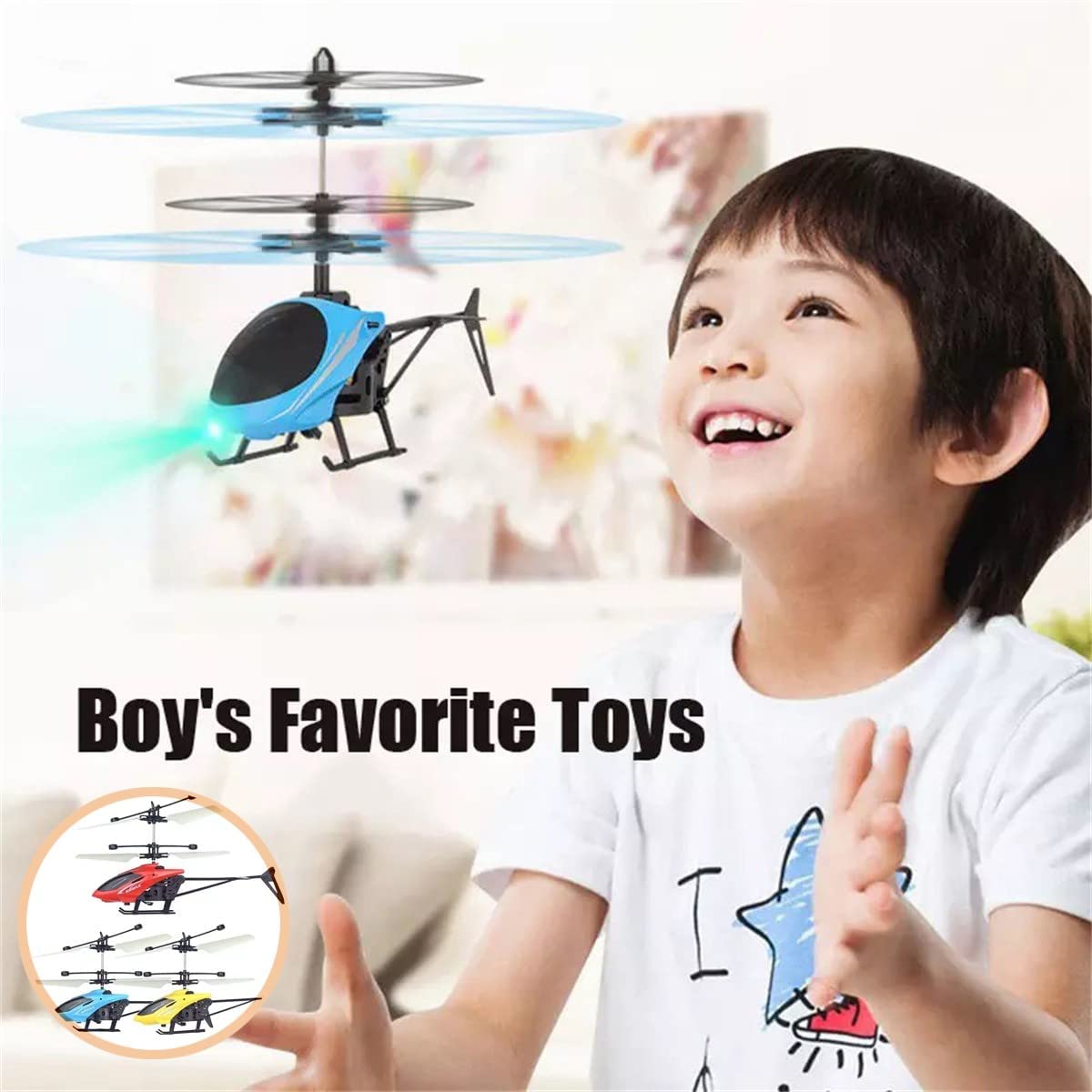 Rechargeable Mini RC Drone Remote Safe Fall-resistant RC GlowCart
