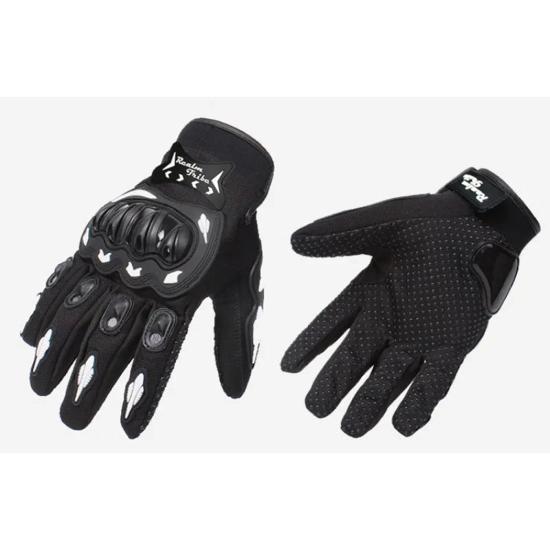 1 Pair Cycling Equipment Protective Wear-resistant Bicycle Motorcycle Racing Full Finger Gloves Cycling Gloves Outdoor Sports GlowCart