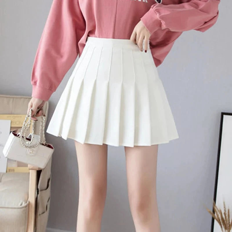 2024 Autumn Korean Skirt Shorts Women High Waist Sexy Mini GlowCart