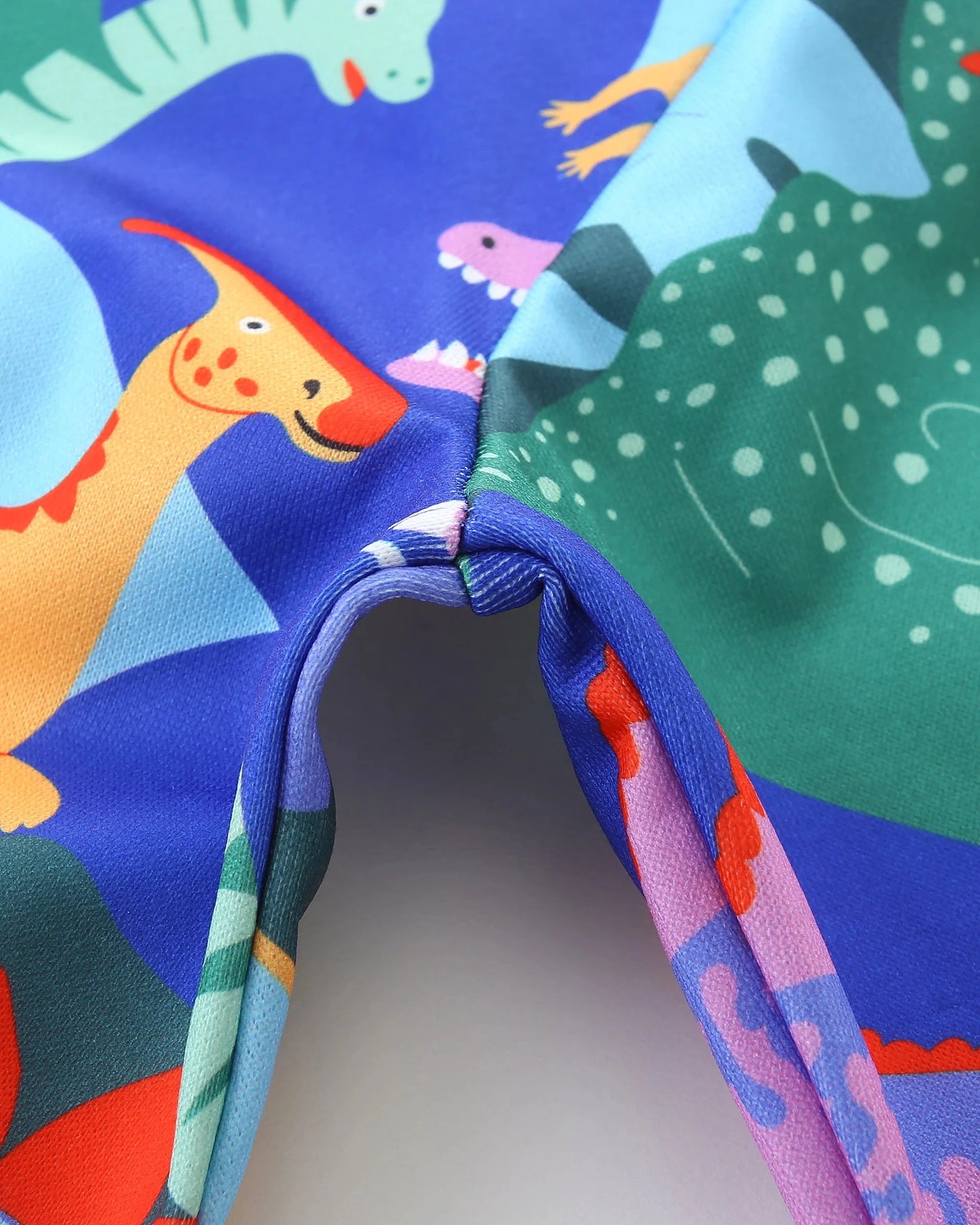 Boys' Colorful Dinosaur Print Sweatshirt - Soft Polyester Crewneck Pullover for Toddlers & Kids GlowCart