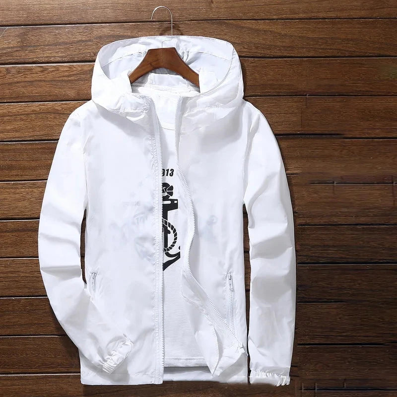 S-7XL Windproof Quick Dry Coat Ultra-Light Waterproof Jacket GlowCart