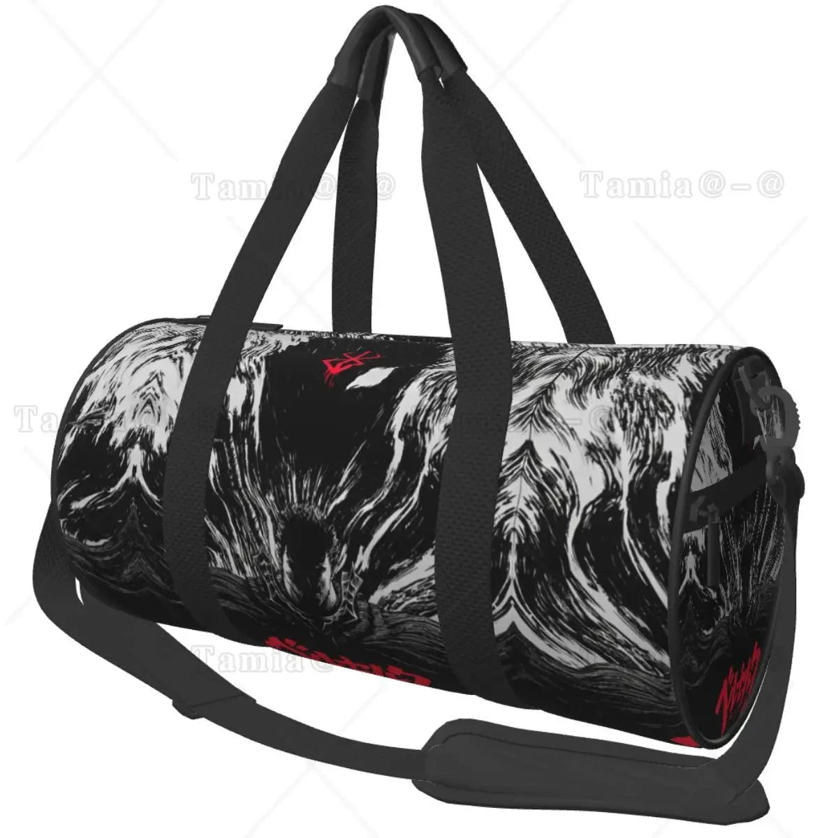 Japan Anime Bereserk Sports Gym Bag with Pocket Waterproof GlowCart
