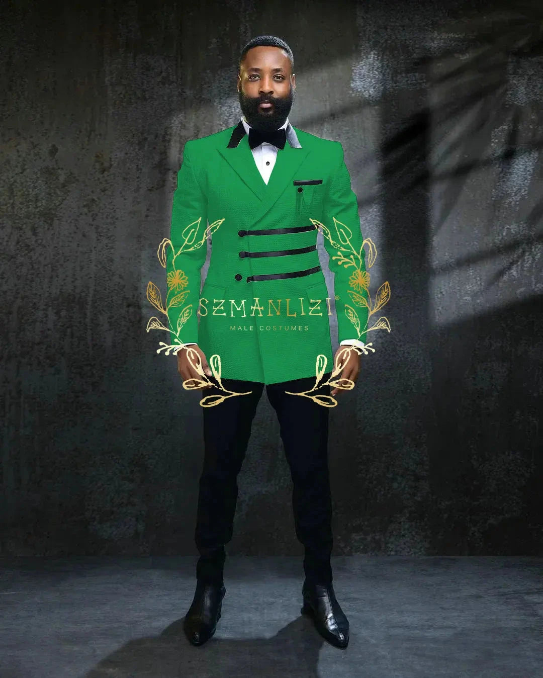 Blazer Sets Plaid Fashion Peaked Lapel Men Wedding Prom GlowCart