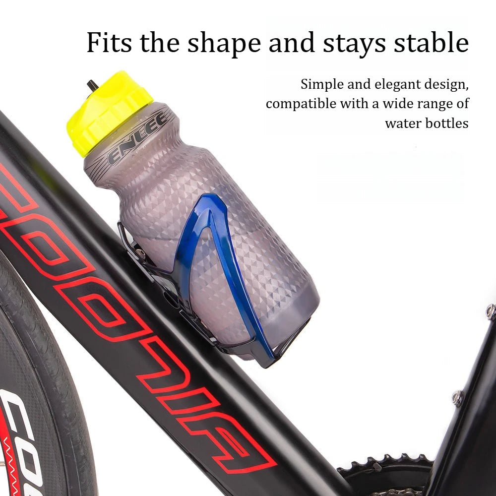 RYDEX Bicycle water bottle holder plastic Bicycle water bottle cage gradient Mountain Road bicycle drink holder with Screws GlowCart