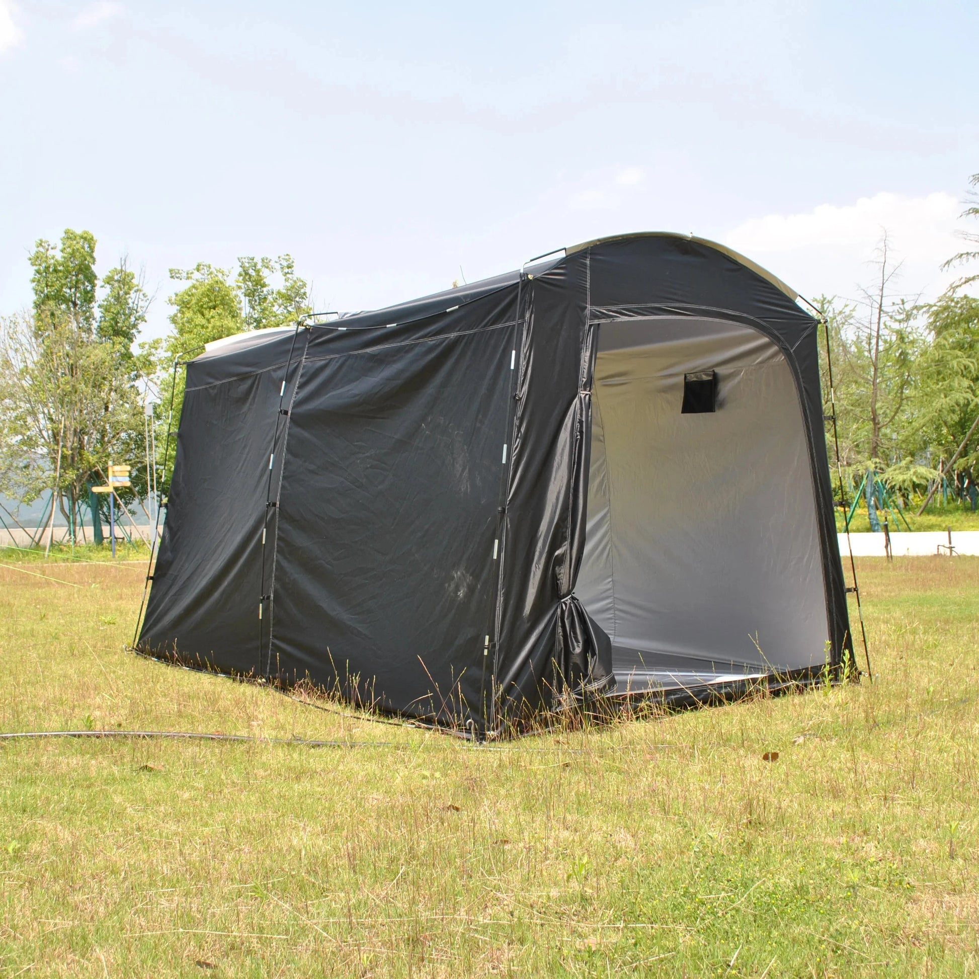 Camping Tents Tunnel Tent 4 Person Family Tents with 2 GlowCart