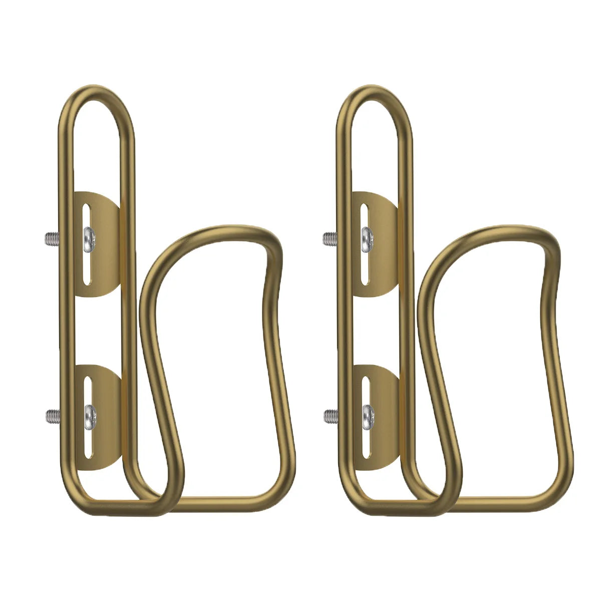 2pcs Gold Titanium Tube Ultra Light Water Bottle Cage With Free M5 Ti Bolts GlowCart