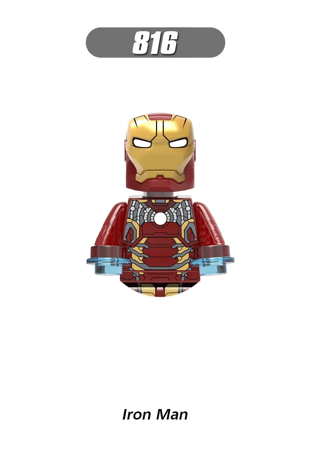 1002 Marvel Deadpool Iron Man Riot Thor Building Brick toy GlowCart