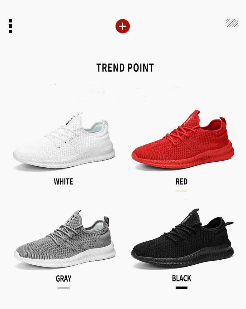 2022 Shoes for Men High Quality Male Sneakers Breathable GlowCart