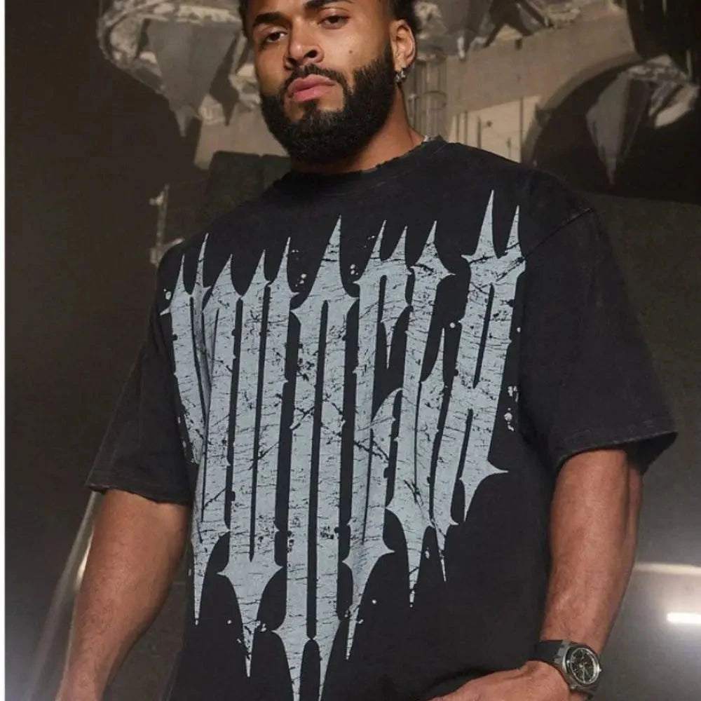 Men T-shirts Summer New Sports Leisure Cotton Round Neck GlowCart