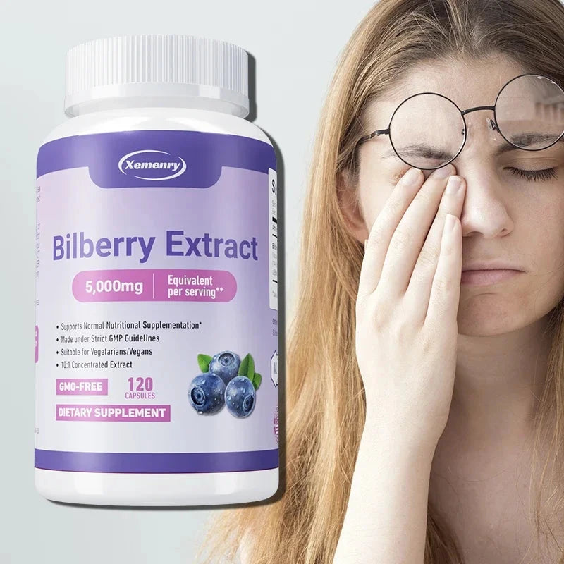 Bilberry Extract - Supports Eye Health, Relieves Visual GlowCart