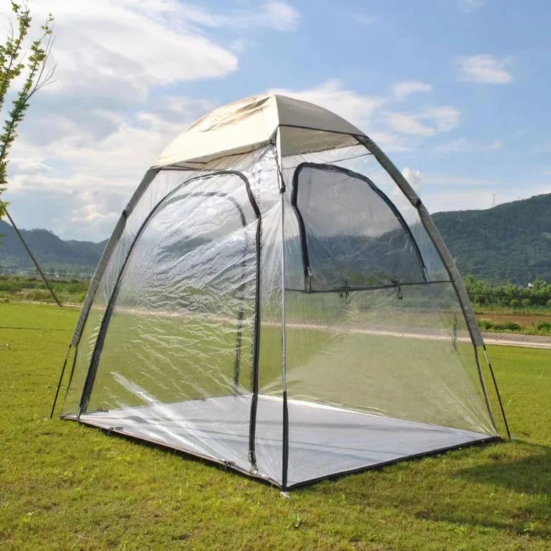 Sports Tent All Weather Clear Sport Shelter Waterproof and GlowCart