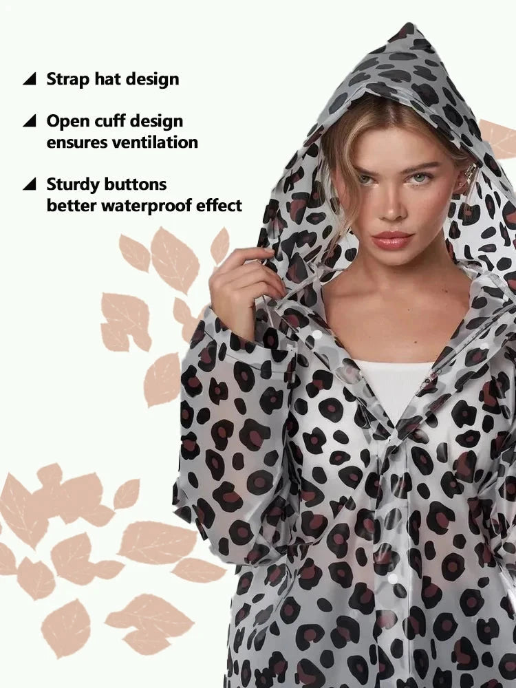 A variety of patterns of adult raincoats, sturdy and durable GlowCart