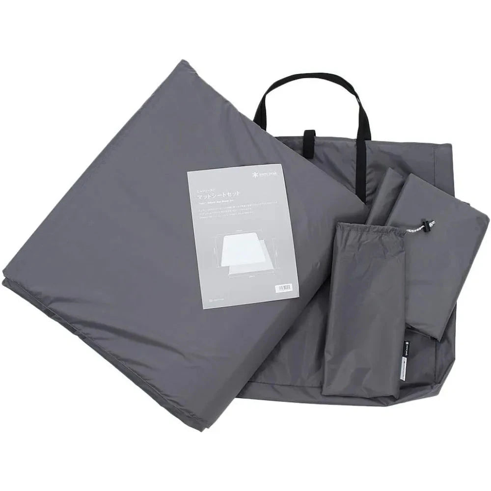 Snow Peak 2-Person 3-Season Classic Camping Tent with Mat GlowCart