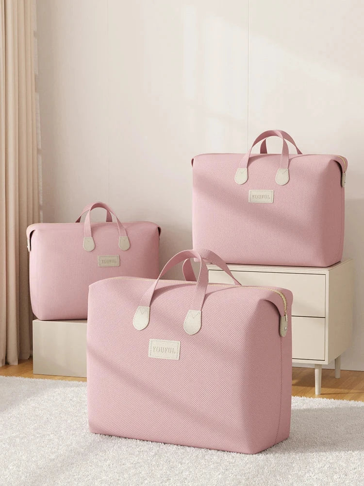 Foldable travel bag Tote non-woven large capacity duffel bag GlowCart