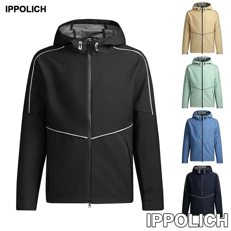 Unisex's Outdoor Coat Reflective Hiking Jacket Waterproof GlowCart