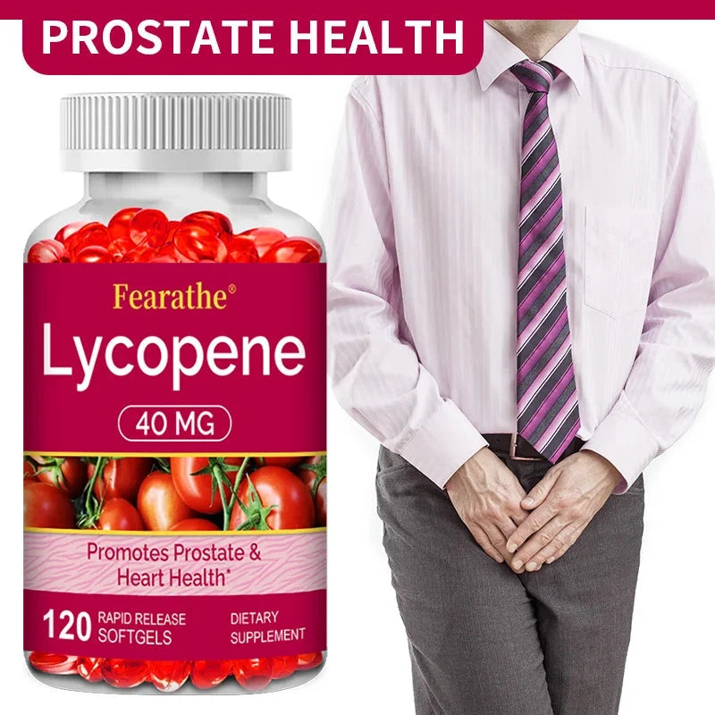 Lycopene 40 Mg Softgels - Promotes Prostate Health, Supports GlowCart