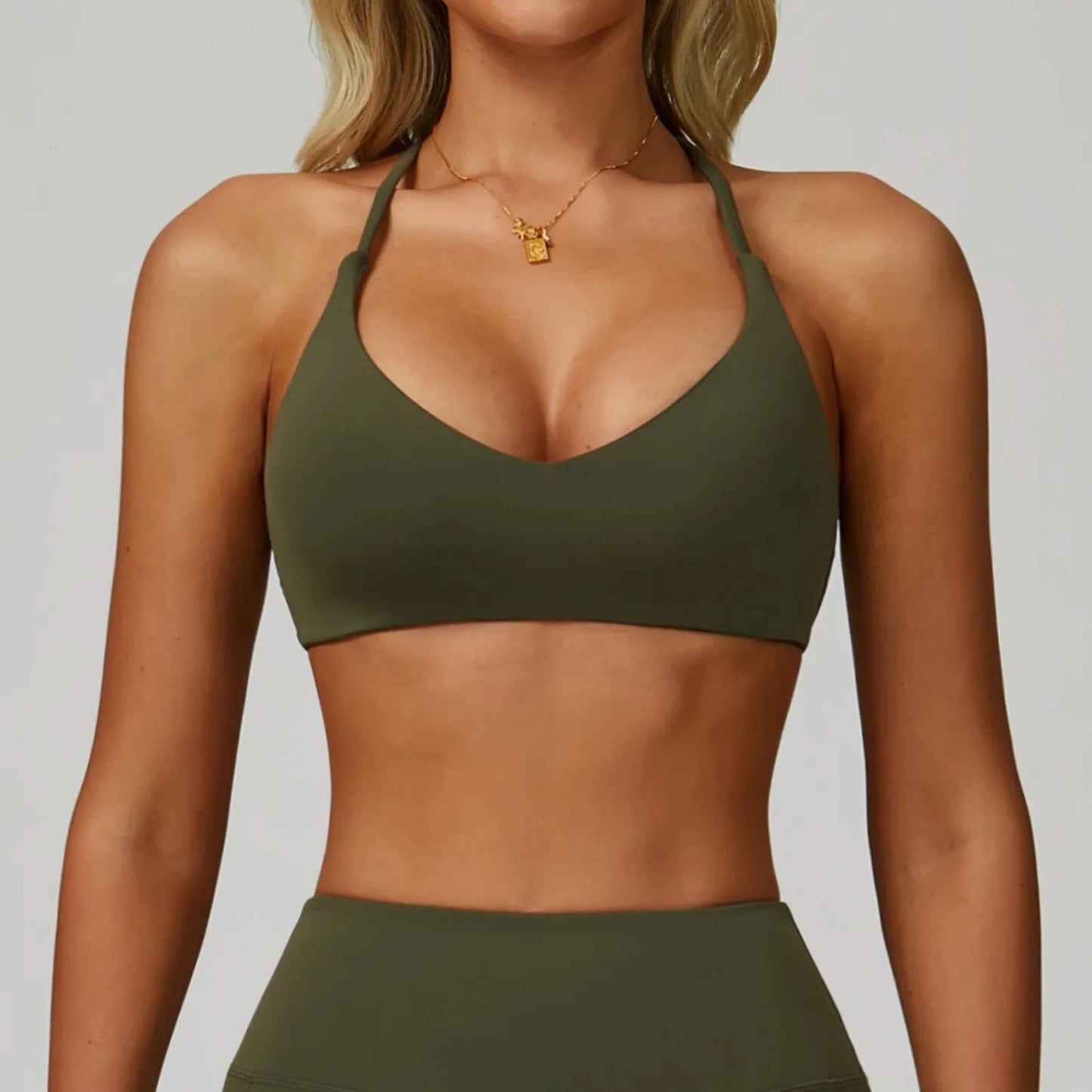 Gym Bras Cross Shoulder Straps Sports Underwear Anti-Sweat Fitness Top Women Yoga Bra Shockproof Crop Top Push Up Workout Tops GlowCart