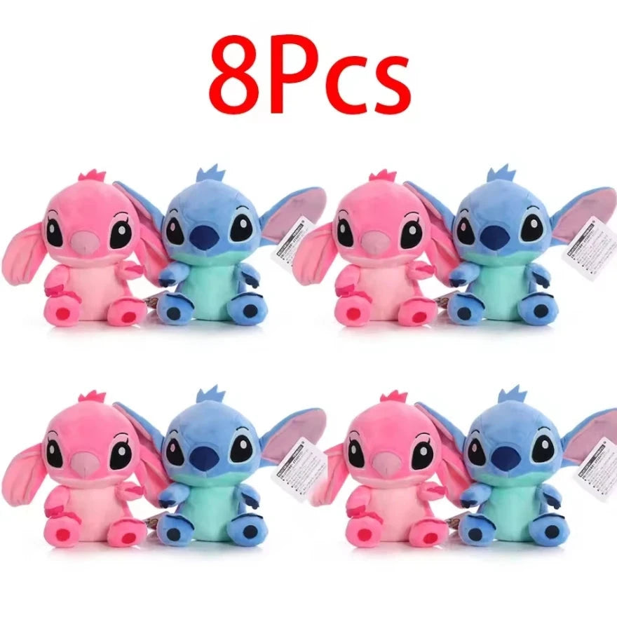 12cm 20cm 25cm Stitch Stuffed Plush Models Cartoon Stuffed GlowCart