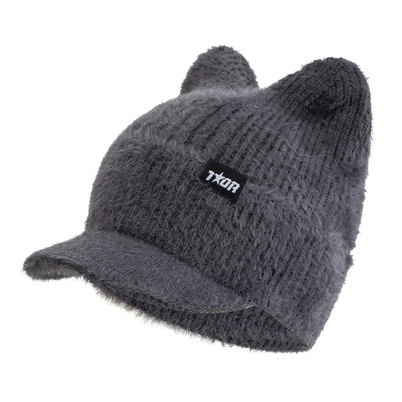 Hot Sale Women Candy Colors Winter Hat Fashion Faux Fur GlowCart