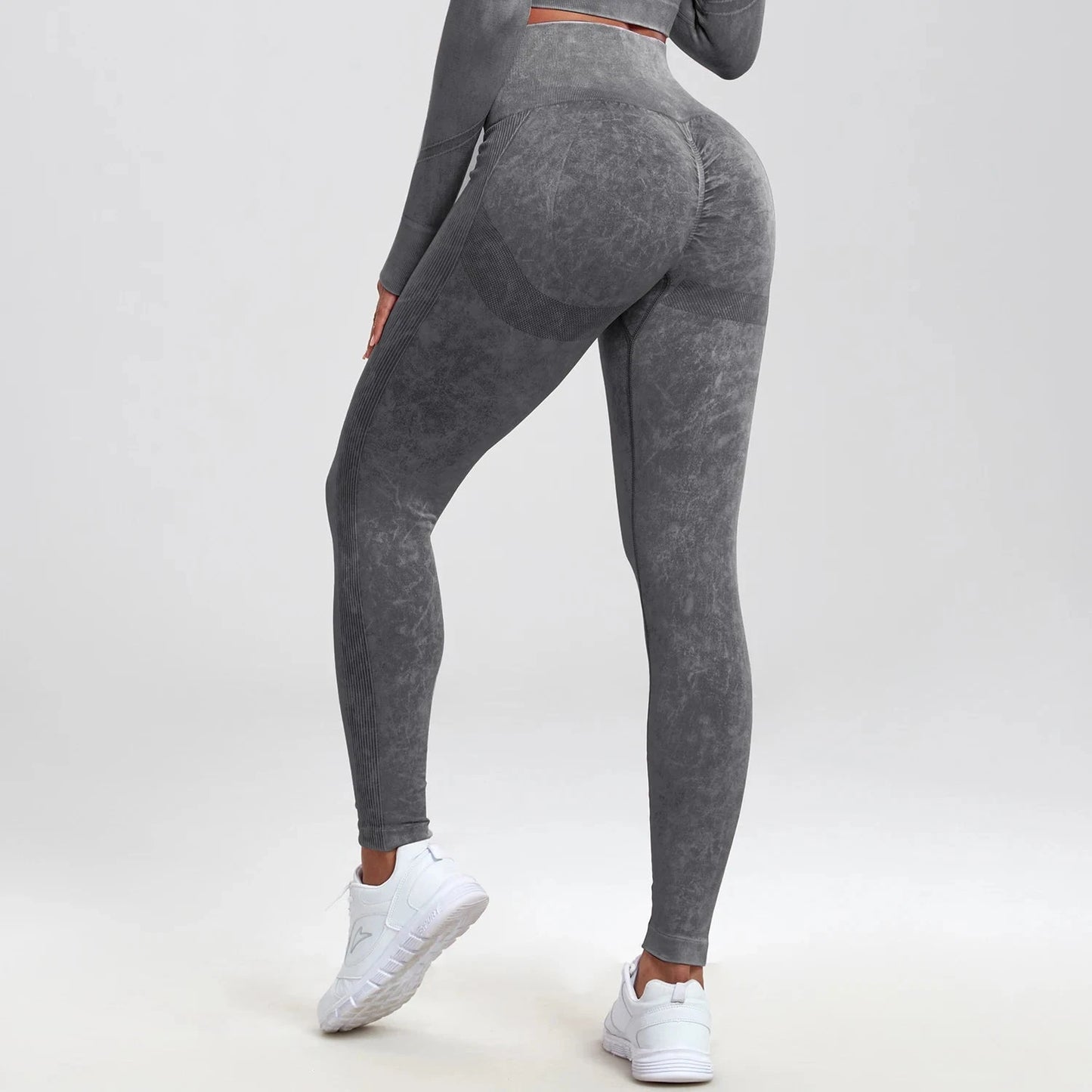 Butt Lifting Sexy Gym Leggings Women High Waist Seamless Tie GlowCart