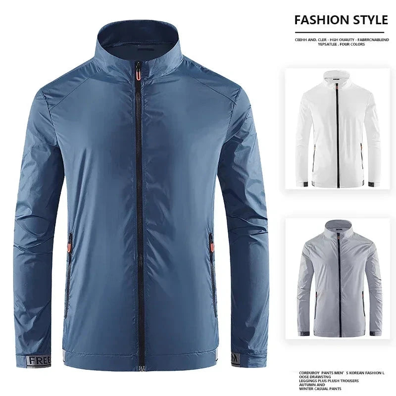 Hiking Skin Jacket Outerwear Coat Camping Rain Jackets GlowCart