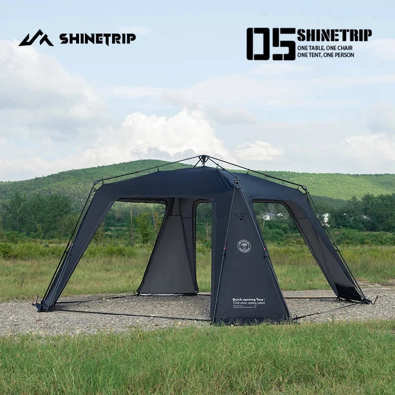 ShineTrip 05 Series Dome camping tent Quick Setup big tent GlowCart