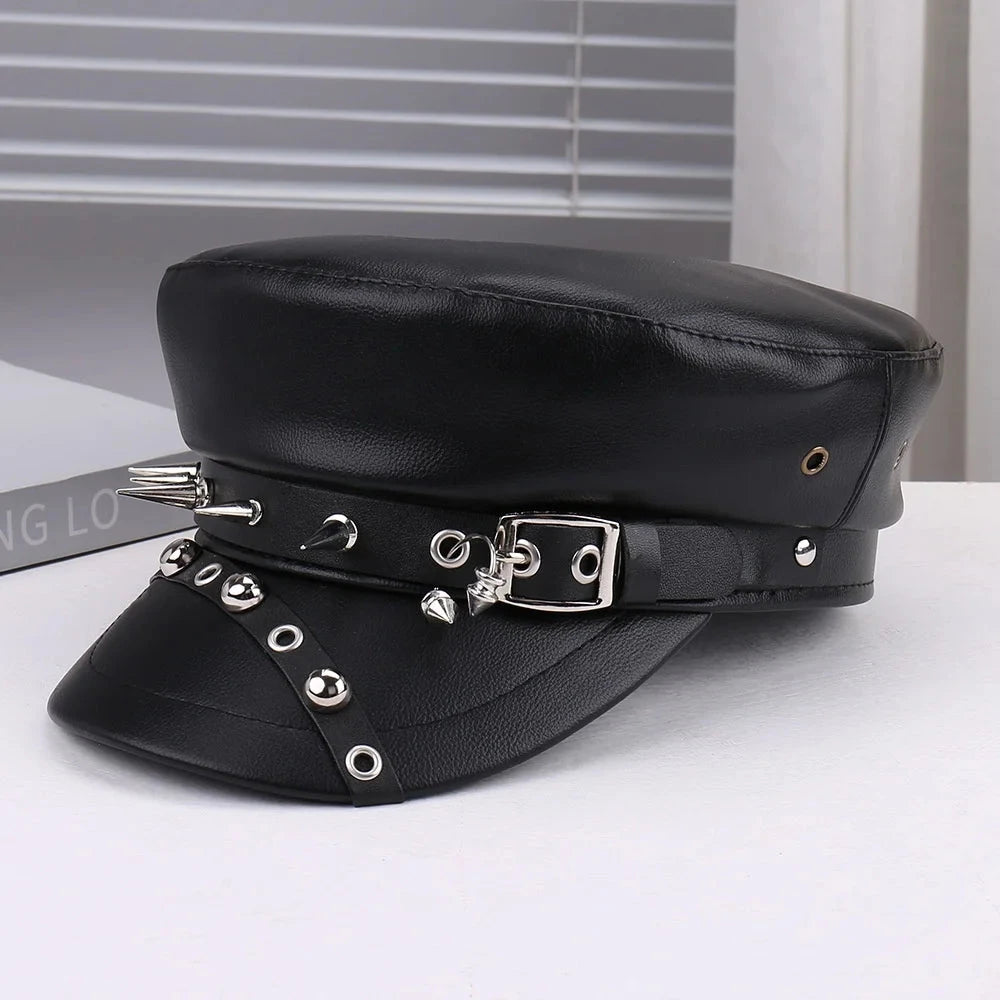 Original subculture beret Harajuku Y2K Girl Women's Gothic GlowCart