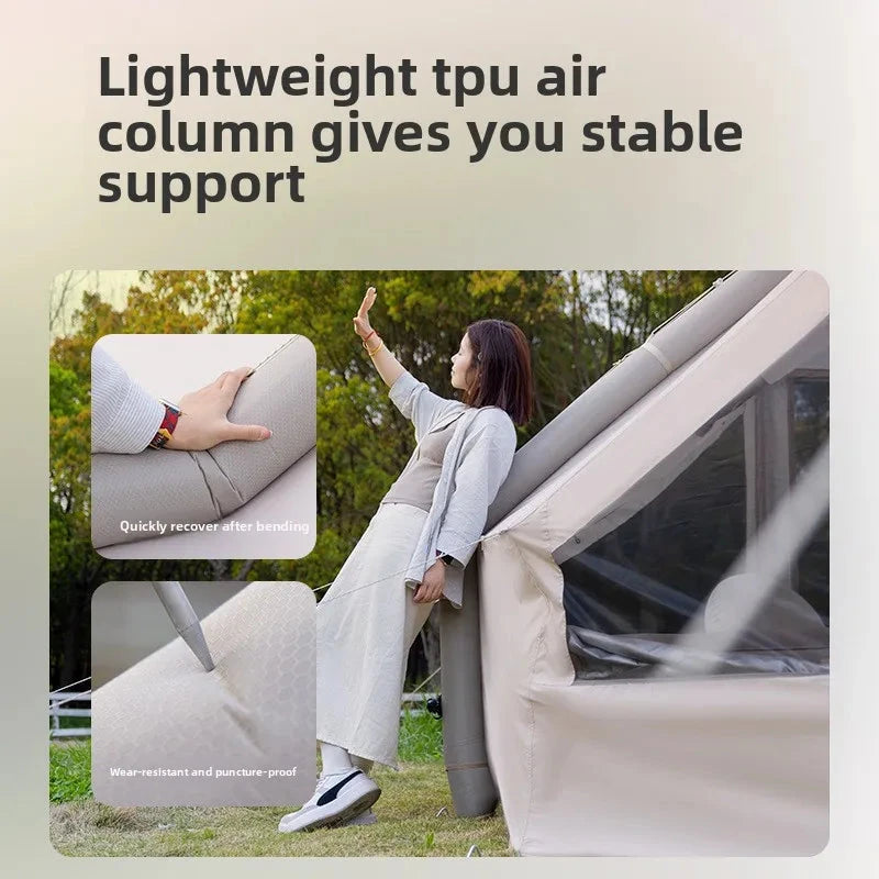 SHANYEU Thickened Portable Camping Aurora 16 Flat Fully GlowCart