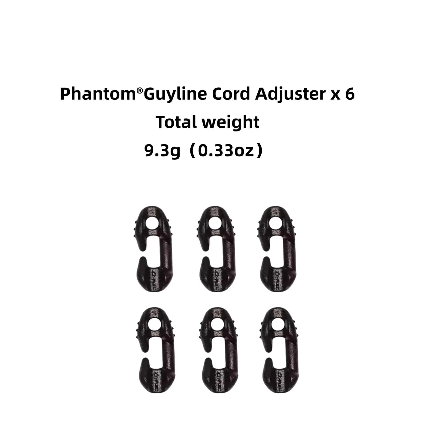 [HODR] Duraflex Phantom Guyline Adjuster Cord Adjuster Rope GlowCart