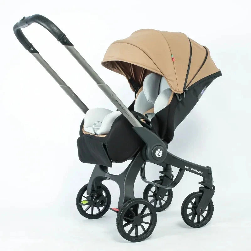 2025 NEW baby stroller 4in1 trolley car seat Multifunctional baby carriage luxury Foldable and portable strollers GlowCart