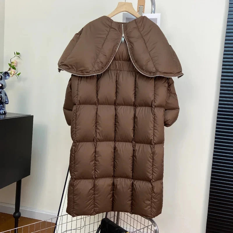 Winter Fashion Goose Down Jacket Women's 2023 New High GlowCart