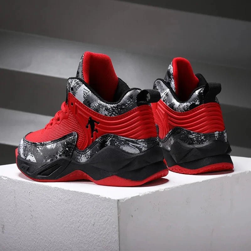 2025 Basketball Shoes for Kids Sneakers New Boys Brand Thick Sole Non-slip Children Sports Shoes Child Boy Basket Trainer Shoes GlowCart